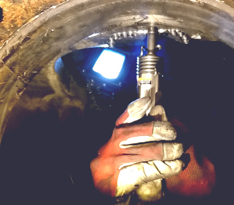Bore welding